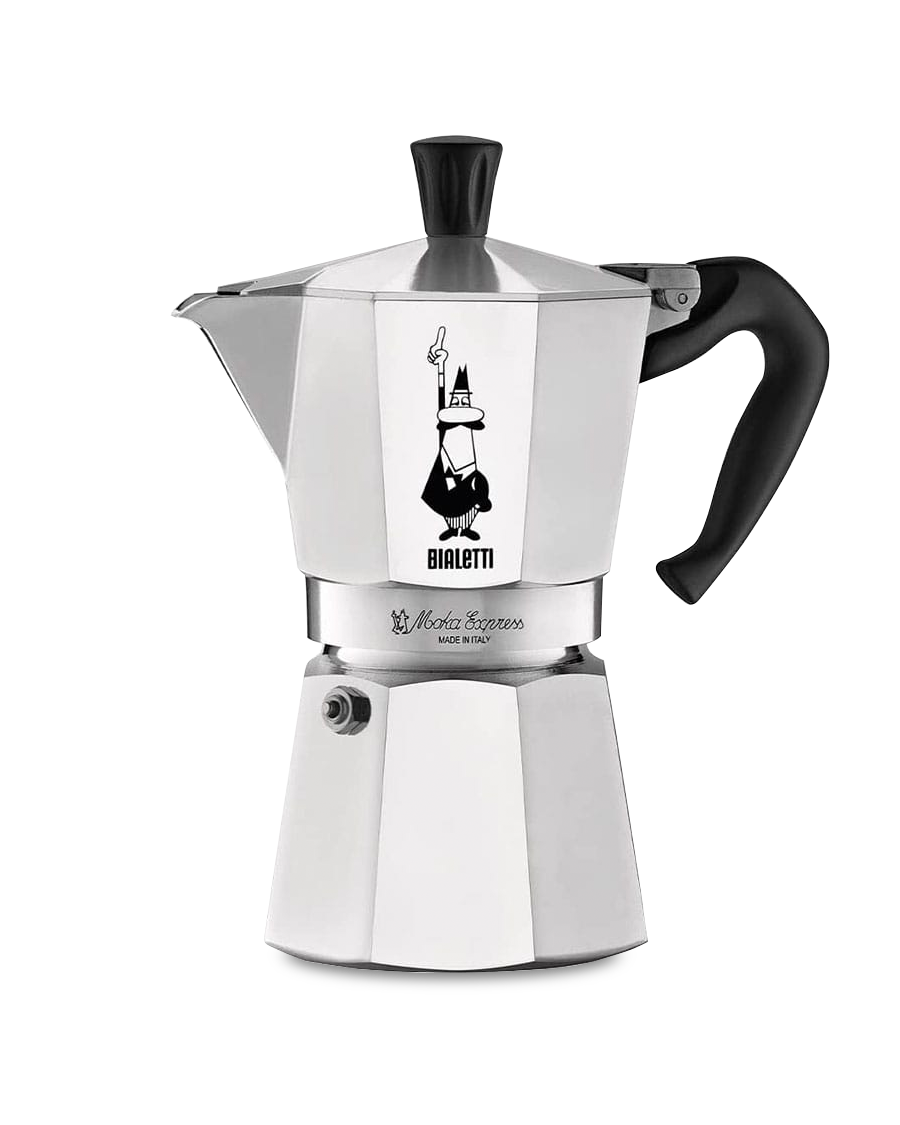 Cafetera Moka Espresso (para 4 tazas)