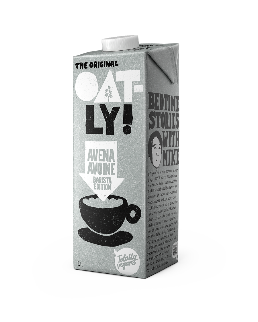 Leche de avena Oatly - edición Barista 1L