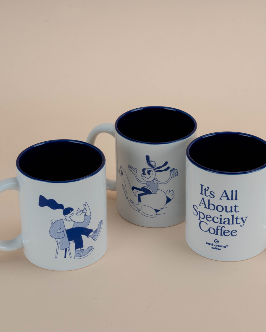 Mug de porcelana Dog - The Morning Club